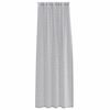vidaXL Voile Curtain 2 pcs Dark Grey 225 x 140 cm Polyester