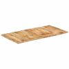 vidaXL Table Top Solid Mango Wood 25-27 mm 120x60 cm