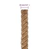 vidaXL Jute Rope 25 m Long 20 mm Thick