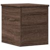 vidaXL Storage Box Brown Oak 30x35x35 cm Engineered Wood