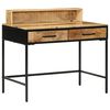 vidaXL Console Table Brown 100 x 55 x 89.5 cm