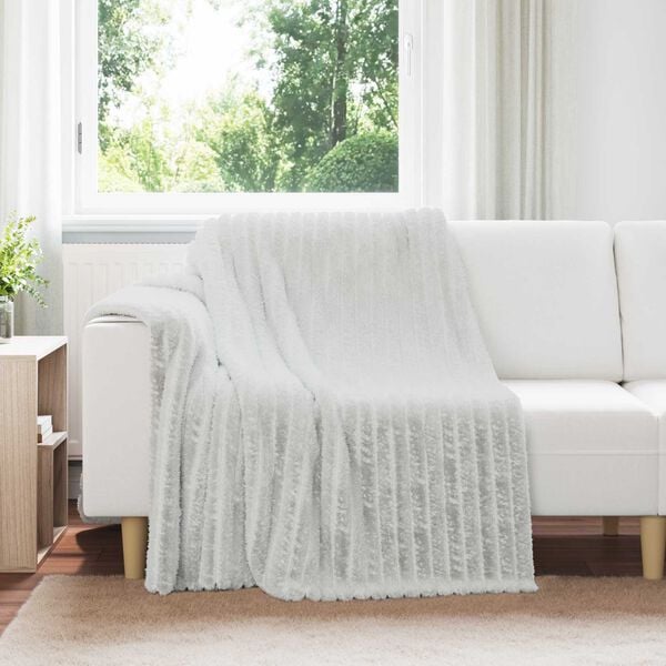 vidaXL Throw Blankets 6 pcs Grey 200 x 150 cm Fleece