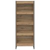 vidaXL Book Cabinet Artisian Oak 60 x 30 x 155 cm Engineered Wood