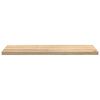 vidaXL Window Sills 2 pcs Untreated 120x40x2 cm Solid Wood Oak
