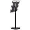 vidaXL Poster Stands 2 pcs Black 45 x 33 x 88 cm Aluminium alloy