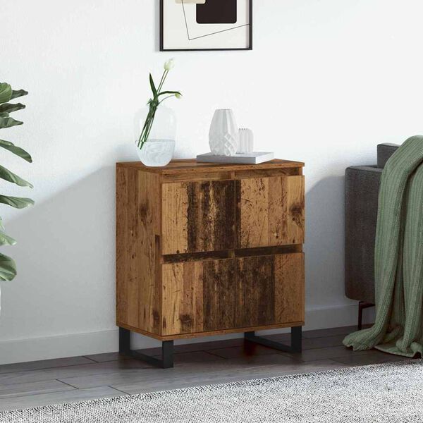 vidaXL Sideboard Old Wood 60 x 35 x 70 cm