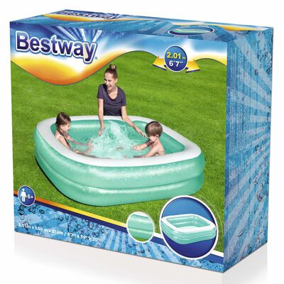 Bestway Swimming Pool Rectangular 201x150x51 cm Blue