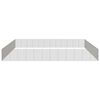 vidaXL Free Range Animal Enclosure 48-Panel 54x80 cm Galvanised Iron