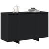 vidaXL Sideboard Black 120 x 41 x 75 cm Engineered wood