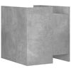 vidaXL Bedside Cabinet Concrete Grey 45x50x50 cm Engineered Wood