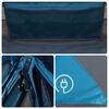 vidaXL Camping Tent 2-Person Blue Waterproof
