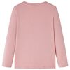Kids' T-shirt with Long Sleeves Pink 92