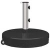 vidaXL Parasol Base Black 45 x 45 x 37.5 cm Granite