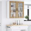 vidaXL Kitchen Cabinet Artisan Oak 80 x 31 x 80 cm Engineered Wood