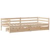 vidaXL Daybed with Drawers without Mattress 80x200 cm Solid Wood