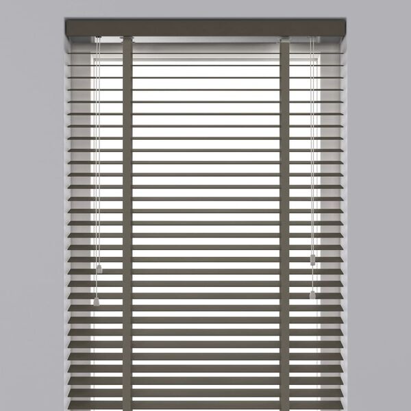 Decosol Horizontal Blinds Wood 50 mm 100x180 cm Taupe