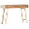 vidaXL Console Table 110x35x76 cm Solid Mango Wood