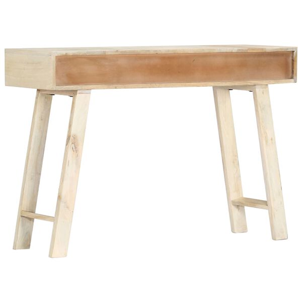 vidaXL Console Table 110x35x76 cm Solid Mango Wood