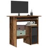vidaXL Desk Old Wood 80x45x74 cm Engineered Wood