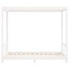 vidaXL Kids Bed Frame White 80x160 cm Solid Wood Pine