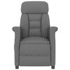 vidaXL Recliner Chair Dark Grey Dark grey 70.5 x 96.5 x 95 cm Fabric