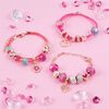 make it real 27 Piece Bracelets Making Studio Halo Charms Think Pink