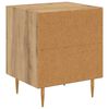 vidaXL Bedside Cabinet with Drawer 2 pcs Artisan Oak 40 x 35 x 47.5 cm