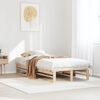 vidaXL Bed Frame without Mattress 90x190 cm Single Solid Wood Pine