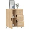 vidaXL Sideboard Sonoma Oak 69.5x34x90 cm Engineered Wood