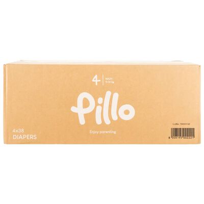 Pillo Baby Nappies 152 pcs Size 4 (9-14 kg)