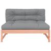 vidaXL Middle Sofa 120x80 cm Solid Wood Douglas