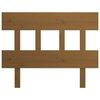 vidaXL Bed Headboard Honey Brown 93.5x3x81 cm Solid Wood Pine