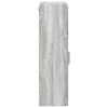 vidaXL Bathroom Wall Cabinet TULUM Grey Sonoma 37 x 24.5 x 86 cm