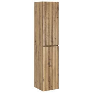 vidaXL Wall-mounted Bathroom Cabinet Artisan Oak 33 x 34.5 x 160 cm