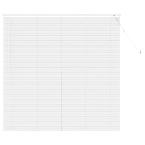 vidaXL Venetian Blind Manual Adjustable White 150 x 150 cm PVC