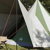 vidaXL Family Tipi Tent Folding Green and Beige 510 x 690 x 330 cm