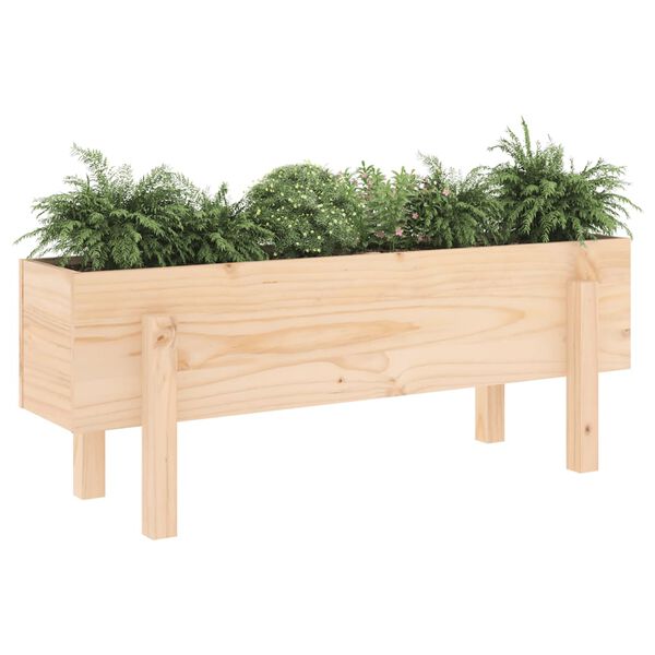 vidaXL Garden Raised Bed 101x30x38 cm Solid Wood Pine