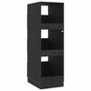 vidaXL Laundry Cabinet Black Oak 50 x 68 x 162 cm Engineered wood