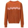 Kids' Sweater Knitted Cognac 140