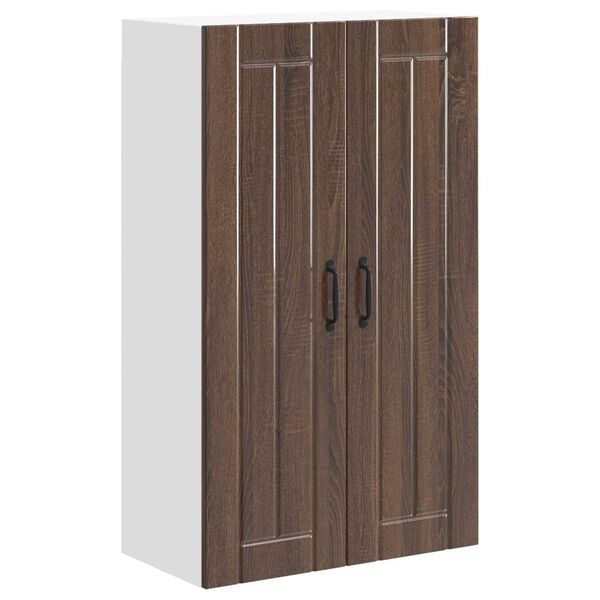 vidaXL Kitchen Cabinet Brown Oak 60 x 31 x 100 cm Engineered Wood