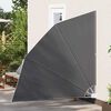 vidaXL Balcony Privacy Screen Black 210 x 210 cm Polyester