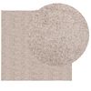 vidaXL Shaggy Rug PAMPLONA High Pile Modern Beige 240x240 cm