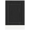 vidaXL Kitchen Cabinet Black Oak 45 x 1.5 x 67 cm Engineered Wood