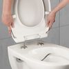 CORNAT Toilet Seat with Soft-close PREMIUM 2 Duroplast White
