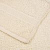 vidaXL Guest Towels "FROGN" 10 pcs Cream 30x50 cm 360 gsm