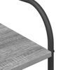 vidaXL Clothes Rack with Shelf Grey 120 x 44 x 160 cm Engineered Wood