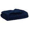 vidaXL Full Year Duvet Quilted Dark Blue 200 x 240 cm Microfiber