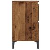 vidaXL Sink Cabinet Old Wood 80x33x60 cm Engineered Wood