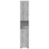 vidaXL Bathroom Cabinet Set TULUM Grey Sonoma 37 x 31.5 x 203 cm