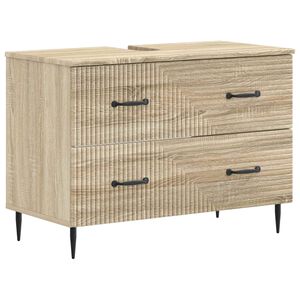 vidaXL Bathroom Sink Cabinet HAARLEM Sonoma Oak 82 x 41x 58.5 cm